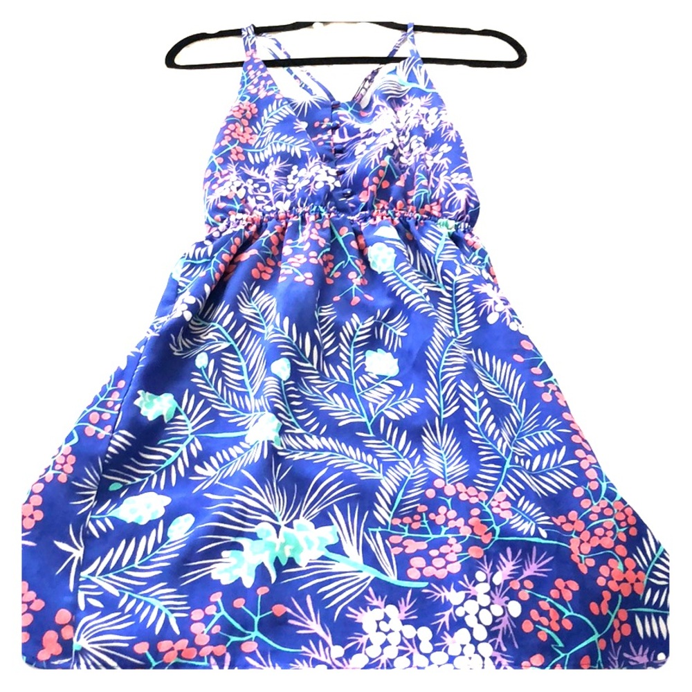 NWT Yumi Kim Blue Floral Sheath Dress